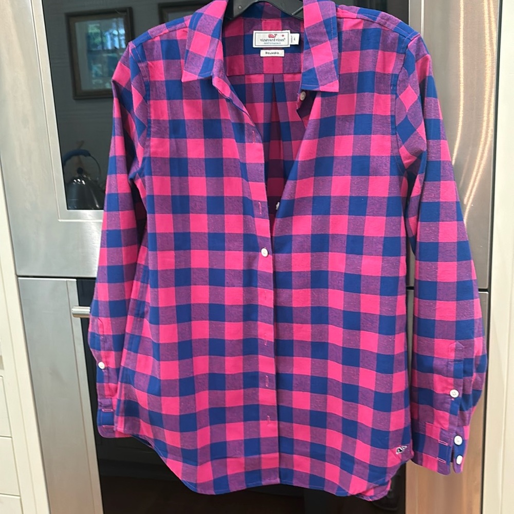 Vineyard Vines‎ performance Flannel Buffalo Check Relaxed